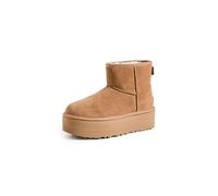 UGG Classic Mini Platform Mode-Stiefel, Chestnut, 43 EU
