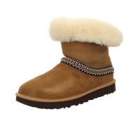 UGG CLASSIC SHORT CRESCENT für Damen, braun, Größe 38 EU / 7 UK