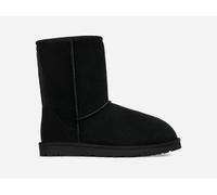 UGG® Classic Short für Herren | Warme Lammfell-Boots auf in Black, Größe 45, Twinface 5800-BLK-12