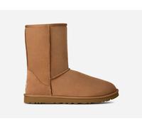UGG® Classic Short für Herren | Warme Lammfell-Boots auf in Brown, Größe 46, Twinface 5800-CHE-13
