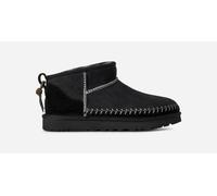 UGG® Classic Ultra Mini Biarritz Boot für Damen in Black, Größe 38 1171538-BLK-07