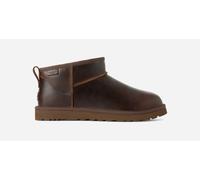 UGG® Classic Ultra Mini Leather Regenerate Boot für Herren in Ironwood, Größe 41, Leder 1158191-IWD-08