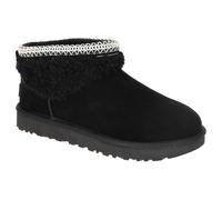 UGG Classic Ultra Mini Maxi Curly Stiefelette schwarz - Größe 40