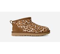 UGG® Classic Ultra Mini Plains Boot für Damen in Felicity Leopard Jasmine, Größe 40, Cow Hair 1178110-FDJ-09