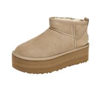 Ugg - Plateaustiefeletten - W Classic Ultra Mini Platform Sand für Damen - Größe 7 US - aus Wolle - Braun Braun 7 US