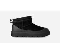 UGG® Classic Ultra Mini Weather Hybrid Boot für Herren in Black, Größe 44, Wildleder 1174196-BBLC-11