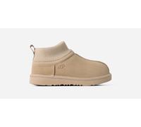 UGG® Classic Ultra Mini Stretch Cuff Boot für Kinder in Brown, Größe 36, Wildleder/Textil/Recycelte Materialien 1157702K-MDSD-04