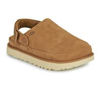 UGG Australia Goldenstar Damen nachhaltige Echtleder-Schuhe Retro-Plateausohle Hausschuhe Schlupf-Schuhe 1138252 Braun 37