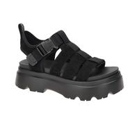 Ugg - Plateausandalen - W Cora Black für Damen aus Leder - Größe 5 US - schwarz schwarz 5 US