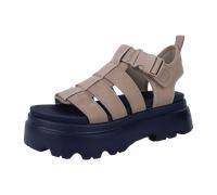 UGG CORA Sandale beige schwarz 1152698 für Damen, braun, Gr. 36 EU