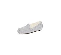 UGG® Ansley Hausschuhe für Damen in Light Grey, Größe 38, Leder