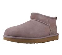 UGG Klassische Ultra Mini fliederfarbene Lederstiefel