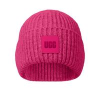 UGG Chunky Logo Damen Mütze rosa