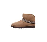 UGG Damen Classic Mini Crescent Mode-Stiefel, Chestnut, 37 EU
