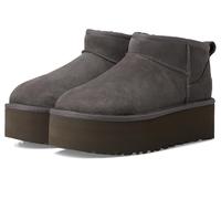 39 UGG CLASSIC ULTRA MINI PLATFORM GRAUER STIEFEL