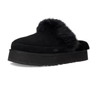 UGG® Disquette Chalet Slipper für Damen in Black, Größe 37, Veloursleder 1173930-BLK-06