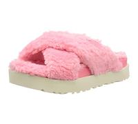 UGG Damen Fuzz Sugar Cross Slide Hausschuh, PINK Jasmine, 38 EU