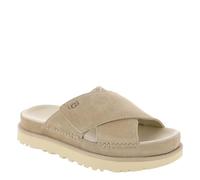 UGG Damen Goldenstar Cross Slide Sandale, Treibholz-Braun, 42 EU
