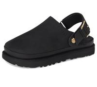 UGG® Goldenstar Villa Clog für Damen in Black, Größe 37.5, Nubukleder 1169590-BLK-06.5
