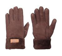 UGG Damen Handschuhe aus Schaffell, mit Drehmanschette, wasserabweisend, Burnt Zeder, Large