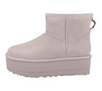 UGG Damen Klassische Mini-Plattform Mode-Stiefel, Pale Smoke, 44 EU