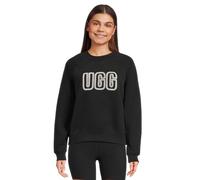 UGG Cosy Logo Crew Sweatshirt - Damen, Schwarz - L