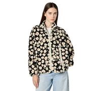 UGG Damen Marlene Uggfluff Jacke Print, Black Hibiscina, XL