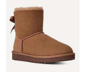 UGG - Damen Mini Bailey Bow II Boot - rocky oak (RYK) - US 7 (EU 38)