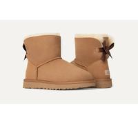UGG - Damen Mini Bailey Bow II Boot - US 10 (EU 41) - chestnut (CHE)