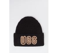 UGG Damen Ripped Beanie aus dickem Material in schwarz in Größe: S für Damen