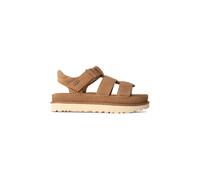 UGG Damen Sandalen aus Veloursleder GOLDENSTAR, cognac, Gr. 38EU