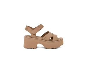 UGG Damen Sandaletten Veloursleder NEW HEIGHTS, sand, Gr. 41EU
