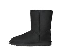 UGG Classic Short II Lederstiefel tiefschwarz Damen - 37