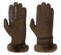 UGG Damen W Schaffell gesäumter Handschuh, Gebranntes Zedernholz, 42