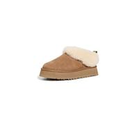 Ugg - Gepolsterte Hausschuhe für außen - W Tazzelle Chestnut für Damen aus Leder - Größe 9 US - Braun Braun 9 US