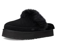 UGG® Disquette Chalet Slipper für Damen in Black, Größe 37, Veloursleder 1173930-BLK-06