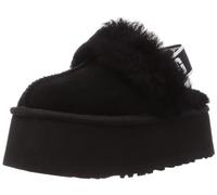 UGG Female Funkette Slipper, Black, 4 (UK)