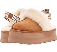 UGG Female Funkette Slipper, Chestnut, 6 (UK)
