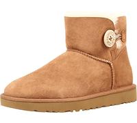 UGG Female Mini Bailey Button II Classic Boot, Chestnut, 4 (UK)