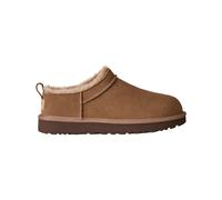 Ugg - Gepolsterte Hausschuhe für außen - W Classic Micro Rocky Oak für Damen aus Leder - Größe 9 US - Braun Braun 9 US