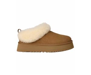 Ugg - Gepolsterte Hausschuhe für außen - W Tazzelle Chestnut für Damen aus Leder - Größe 41 - Braun Braun 41