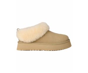 Ugg - Gepolsterte Hausschuhe für außen - W Tazzelle Mustard Seed für Damen aus Leder - Größe 41 - Beige Beige 41