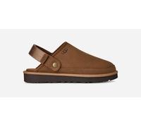 UGG® Goldencoast Clog II aus Nubukleder für Herren in Brown, Größe 45 1178670-DKC-12