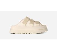 UGG® GoldenGlow Slide für Damen in White, Größe 43, Synthetik 1167430-JSM-12
