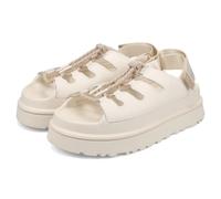 UGG GoldenGlow Toggle Sandalen aus weißem Gummi Jasmine 1179370 Jasmine 37, Weiß, 40 EU