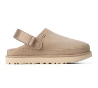 UGG Australia Goldenstar Damen nachhaltige Echtleder-Schuhe Retro-Plateausohle Hausschuhe Schlupf-Schuhe 1138252 Beige 36