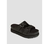 UGG Pantoletten Goldenstar mit Plateau-Sohle in Schwarz, Größe 5