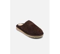 UGG - Hausschuhe M CLASSIC SLIP-ON SHAGGY SUEDE - braun - Größe 42