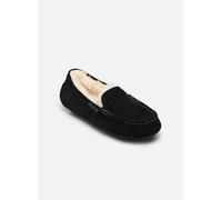 UGG® Ansley Hausschuhe für Damen in Black, Größe 38, Leder 1106878-BLK-07