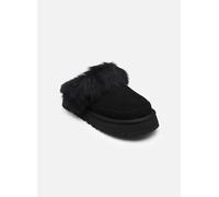 UGG® Disquette Chalet Slipper für Damen in Black, Größe 37, Veloursleder 1173930-BLK-06